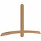 Ekena Millwork Bellingham Timber Gable Bracket, Western Red Cedar, 84"W x 45"H x 3 1/2"D x 3 1/2"F, 13/12 Pitch GBW084X45X0404BEL00SWR - alternate 4